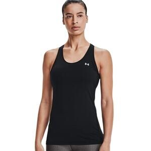 Under Armour Women's Heat Gear Armour Racer Tank Top Black Size Medium 1328962